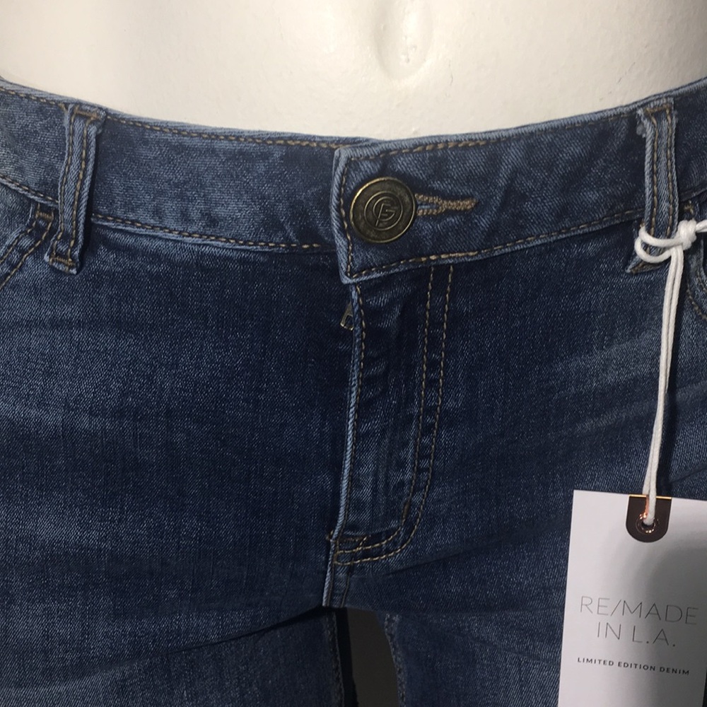 NWT Lane Bryant re made in LA denim shorts - Picture 2 of 8